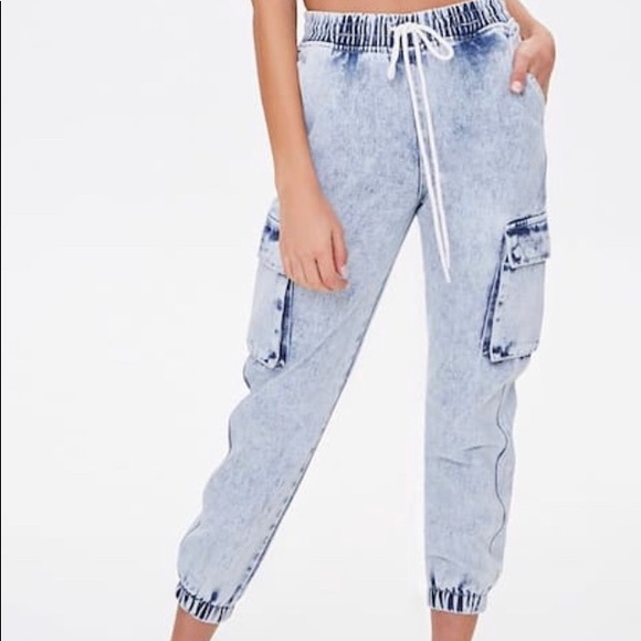 drawstring jeans forever 21